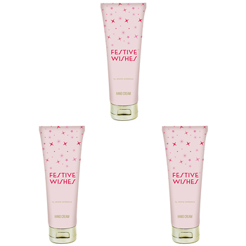 3PK Arome Ambiance Christmas Cheer Hand Cream 100ml Tube Bon Bon Fresh Sugar