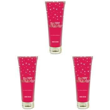 3PK Arome Ambiance Christmas Cheer Hand Cream 100ml Tube Bon Bon Vanilla Spice
