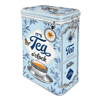 Nostalgic Art 11x1725cm Clip Top Storage Tin Classic Tea