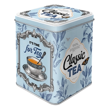 Nostalgic Art 7.5x9.5cm Tea Storage Tin Classic Tea Container