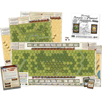 Days of Wonder Memoir '44 Through Jungle and Desert Tabletop Party Board Game