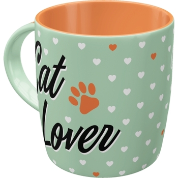 Nostalgic Art Cat Lover 330ml Coffee/Tea Drink Cup Ceramic Mug
