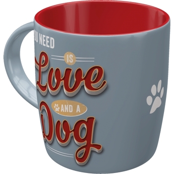 Nostalgic Art Love Dog Coffee/Tea Drink Cup 330ml Ceramic Mug