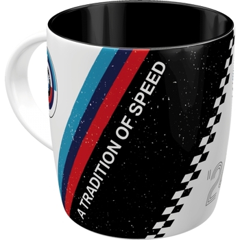 Nostalgic Art 330ml Mug w/ Handle BMW Motorsport Tradition Of Speed