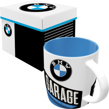 Nostalgic Art BMW Garage 330ml Ceramic Mug/Gift Box Combo