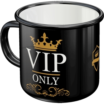 Nostalgic Art VIP Only Coffee/Tea Cup 360ml Enamel Mug