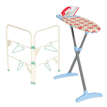 Casdon Ironing Board Playset Role Play Foldable Home Appliance Toy Kids 3y+