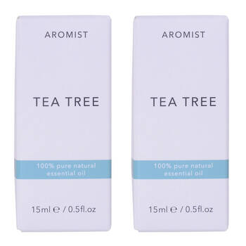 2PK Gibson Gifts Aromist Oil Aromatherapy 15ml - Tea Tree Scent