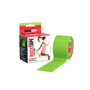 Rocktape Standard Adhesive Training Support Tape - Lime