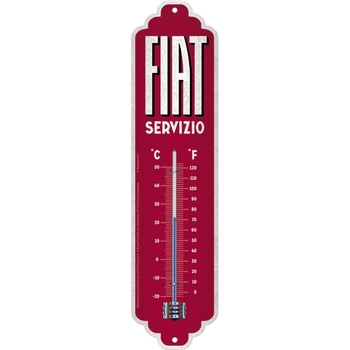Nostalgic Art 28x6.5cm Wall Thermometer Metal Fiat Service