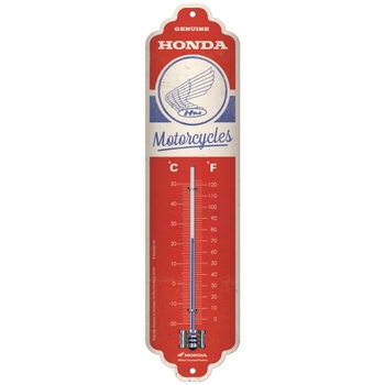 Nostalgic Art 28x6.5cm Thermometer Honda MC Motorcycles Vintage