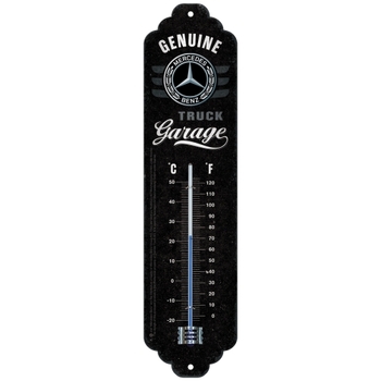 Nostalgic Art 28x6.5cm Thermometer Mercedes-Benz Genuine Truck Garage