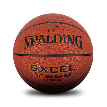 Spalding TF 500 Excel Indoor/Outdoor Leather Basketball Size 6 Orange