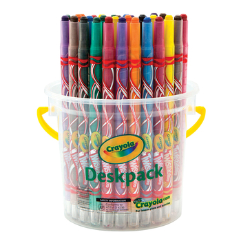 10pc Crayola Kids/Childrens Creative Large School Crayons 36m+