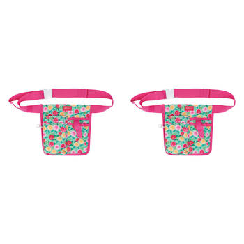 2PK Annabel Trends Sprout Half Waist Garden Tool Belt - Camellias Mint