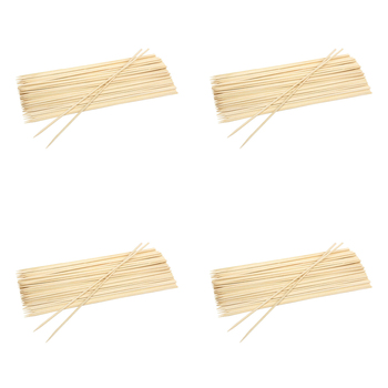 4PK 80pk Wiltshire Bar-B Barbeque Bamboo Skewers Sticks 30cm