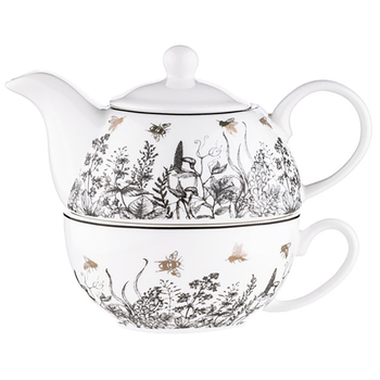Ashdene Queen Bee Tea For One Teapot/Teacup Set w/ Infuser