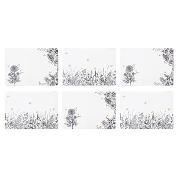 6pk Ashdene Queen Bee Kitchen Dining Table 29x21.5cm Placemats