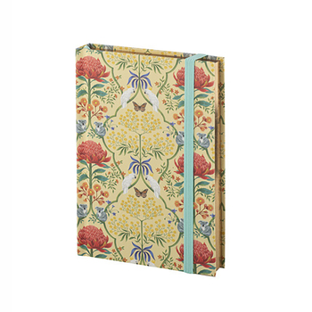 Ashdene Matilda A6 Hardcover Notebook w/ Elastic Band Closure - Cream