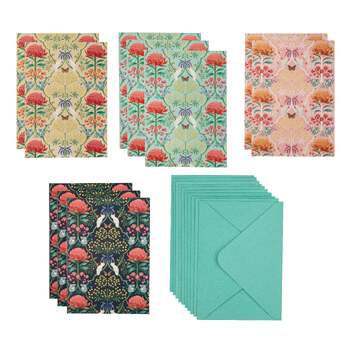 10pc Ashdene Matilda 14x19cm Paper Blank Gift Cards w/ Envelopes