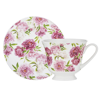 Ashdene Rose Delight Drinking Cup & Saucer Tea Set 250ml