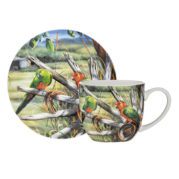 Ashdene A Country Life King of the Countryside Cup & Saucer Tea Set 230ml