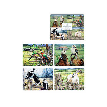 4pc Ashdene A Country Life 29x21.5cm Placemat - Assorted