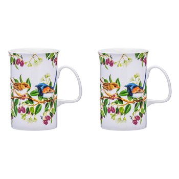 2PK Ashdene Australian Birds 320ml Coffee Mug - Fairy Wrens