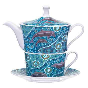 Ashdene Maarakool Dolphins Dreaming 350ml Tea For One w/250ml Cup/Saucer