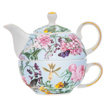 Ashdene Romantic Garden 450ml Tea For One w/ 225ml Cup