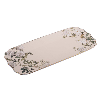 Ashdene Elegant Rose 37cm New Bone China Platter - Cream