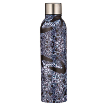 Ashdene Stainless Steel 500ml Maintaining Our Culture Drink Bottle - Black