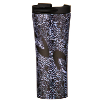 Ashdene Stainless Steel 500ml Maintaining Our Culture Travel Mug - Black