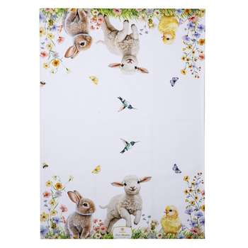2PK Ashdene Cotton 70cm Sweet Meadows Kitchen Towel