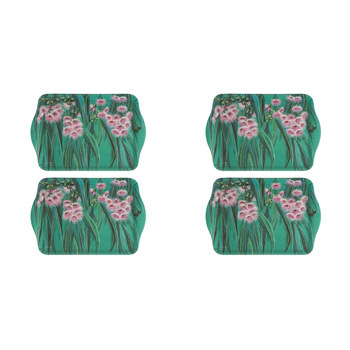 2x 2pc Ashdene Native Flora Flowering Gum Serving Platter Scatter Tray