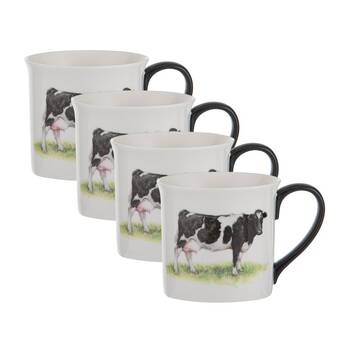 4PK Ashdene Meet The Girls Wide Flare Drinking Mug 11.5x9cm