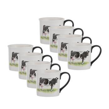 8PK Ashdene Meet The Girls Wide Flare Drinking Mug 11.5x9cm