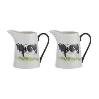 2PK Ashdene Meet The Girls Creamer Container Serveware 12x11cm
