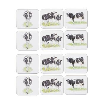 2x 6pc Ashdene Meet The Girls Tabletop Dining Coaster 11x10cm