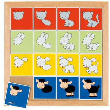 Educo Comprehension Lotto Animals Matching Game Educational Toy Kids - 3y+