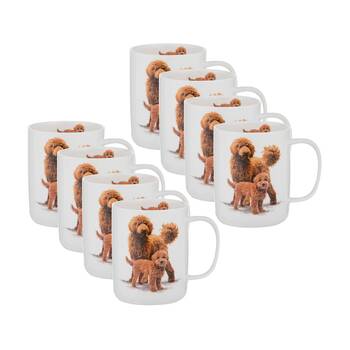8PK Ashdene Puppy Love Groodle Drinking Coffee/Tea Mug 11.5x8cm 