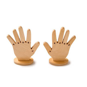 Educo Counting Hands Wooden Finger Count Educational Toy Kids/Children - 3y+