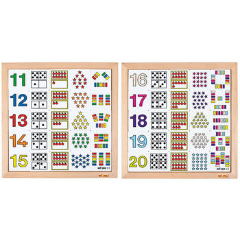 Educo Counting Diagram 11 - 20 Skills Educational Toy Kids/Children 3y+