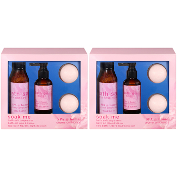 8pc Arome Ambiance Spa At Home Soak Me Body Bath Wash Set