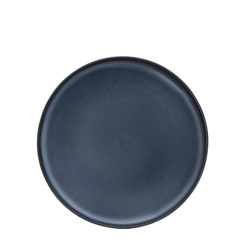 Salt &amp; Pepper Hue Side Plate 20ccm Ink Blue Stoneware