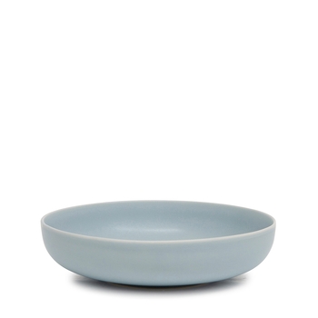 Salt &amp; Pepper Hue Bowl 20x5.5cm Sky Blue Stoneware