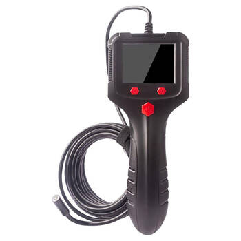 Doss 2.4in LCD Borescope w/ 1080P Camera/5m Cable Inspection Tool Black
