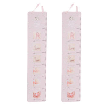2PK Gibson Gifts Little One Dots Growth Chart Wall Hanging Assorted