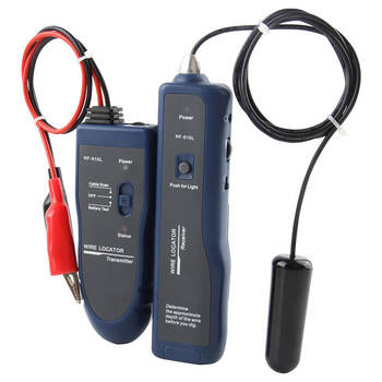 Doss Underground Cable Wire Locator Tool w/ Rechargeable Battery Earphone