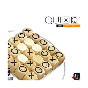 Gigamic Quixo Mini Tabletop Strategy Wooden Board Game 8y+